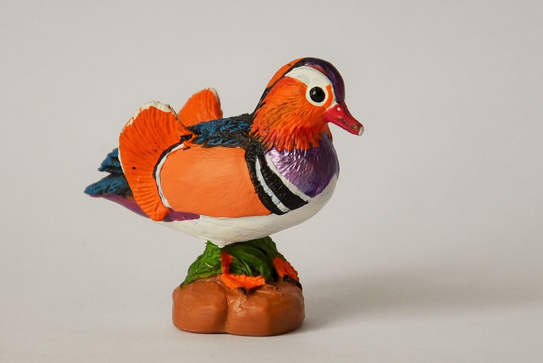 mandarin duck stuffed animal